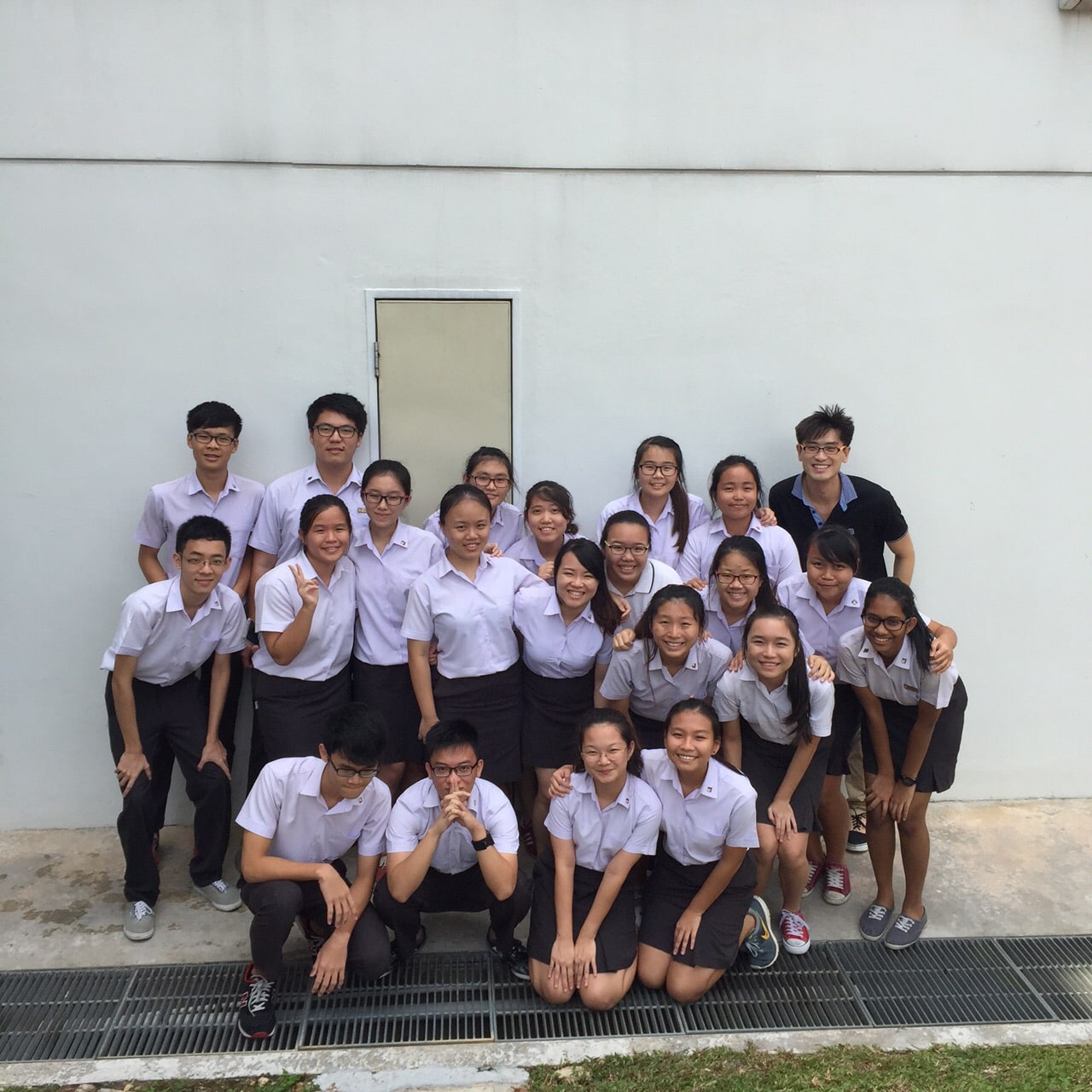 Mr Alex Xu and his students