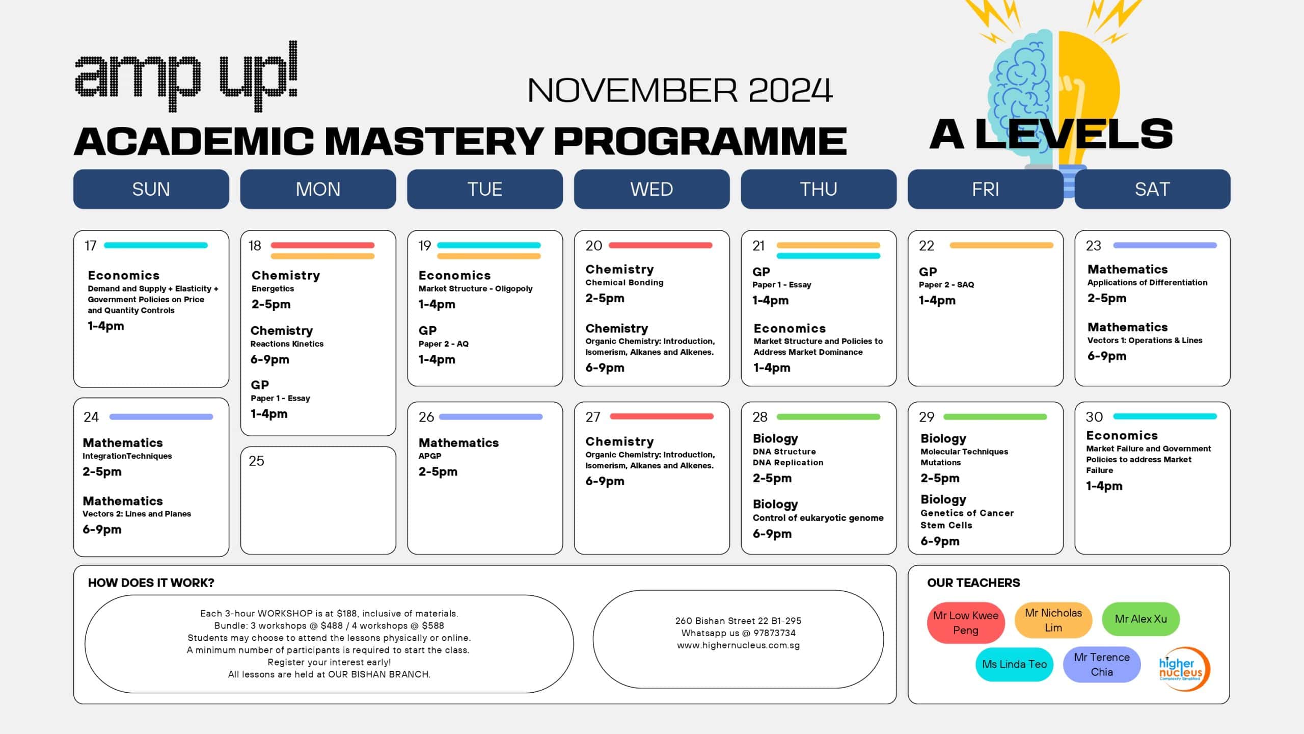 AMP Up! Academic Mastery Programme