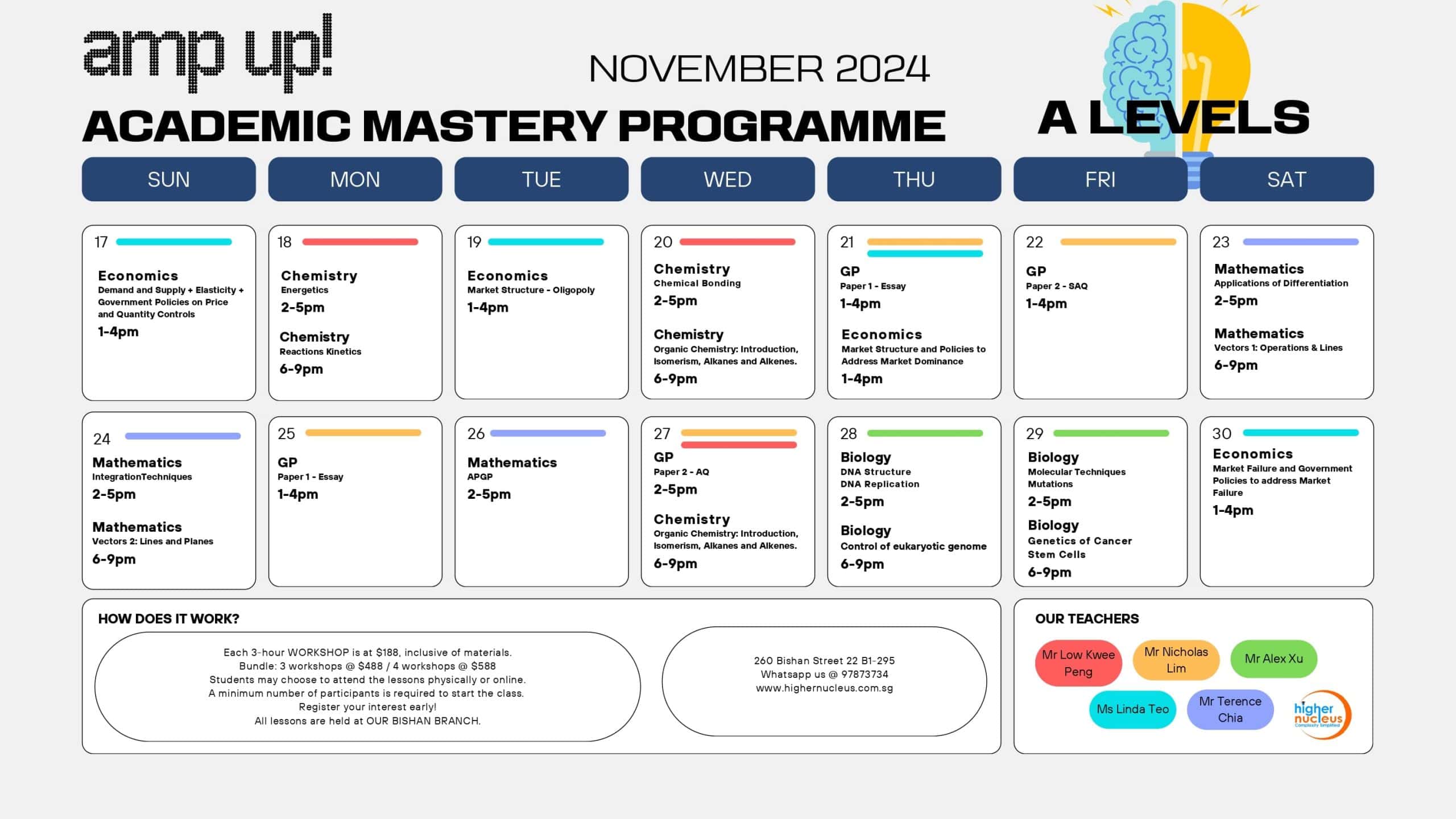 AMP Up! Academic Mastery Programme