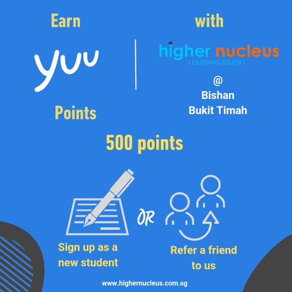 Earn Yuu Points at Higher Nucleus!