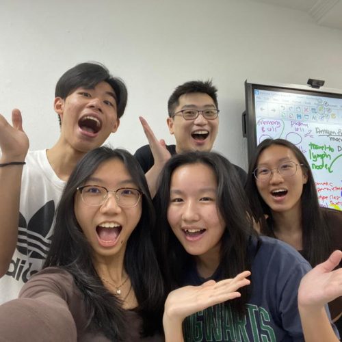 Mr Alex Xu and his students