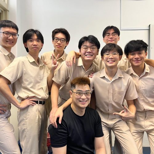 Mr Alex Xu and his students