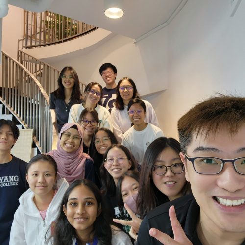 Mr Alex Xu and his students